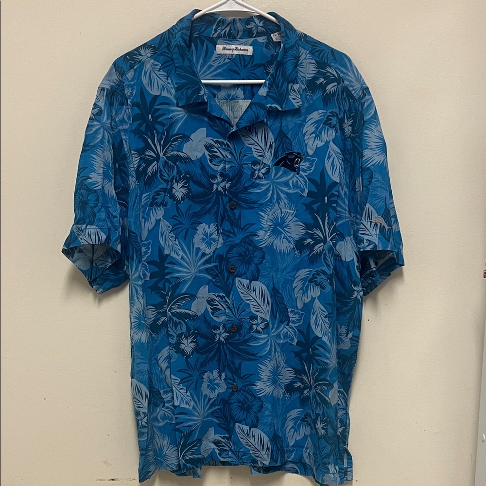 Tommy Bahama Carolina Panthers Shirt